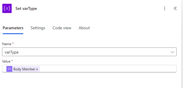 PA Workflow Create Fields From Collection Set varType